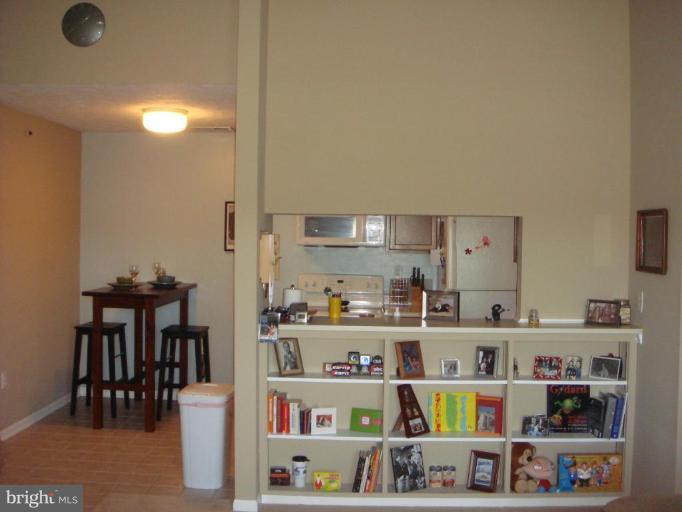 6470 Greenfield Road, Unit 1107 Elkridge, MD 21075 - Photo 5 of 7 pass through, built-in book shelves
