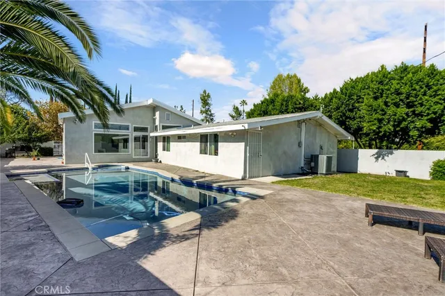 a view of a swimming pool