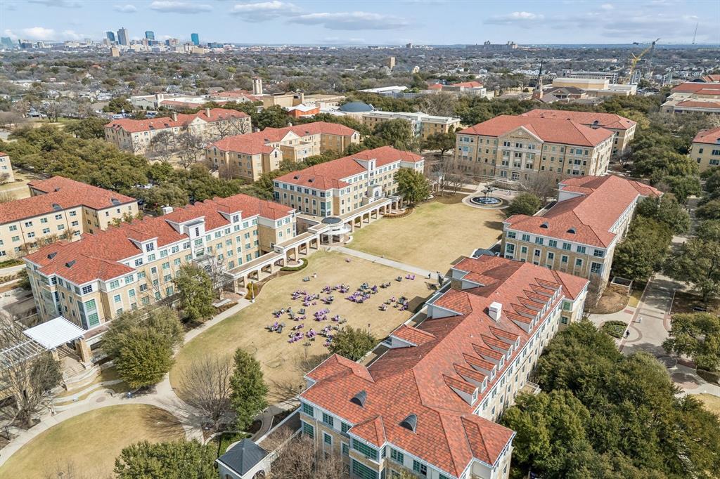 4512 Ranch View Road Fort Worth, TX 76109 - Photo 38 of 40 an aerial view of residential houses with outdoor space