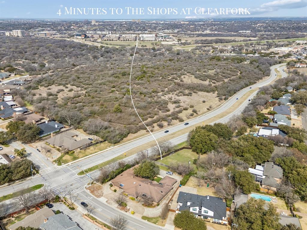 4512 Ranch View Road Fort Worth, TX 76109 - Photo 40 of 40 an aerial view of residential houses with outdoor space