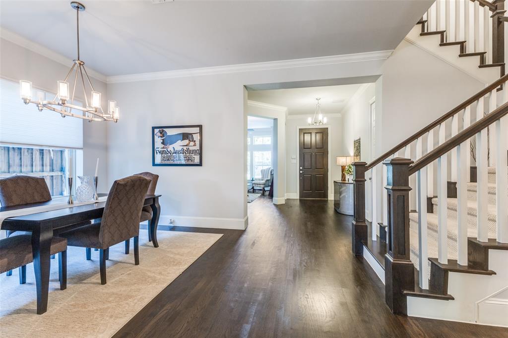 4008 North Cresthaven Road Dallas, TX 75209 - Photo 21 of 37 a view of a livingroom with furniture and wooden floor