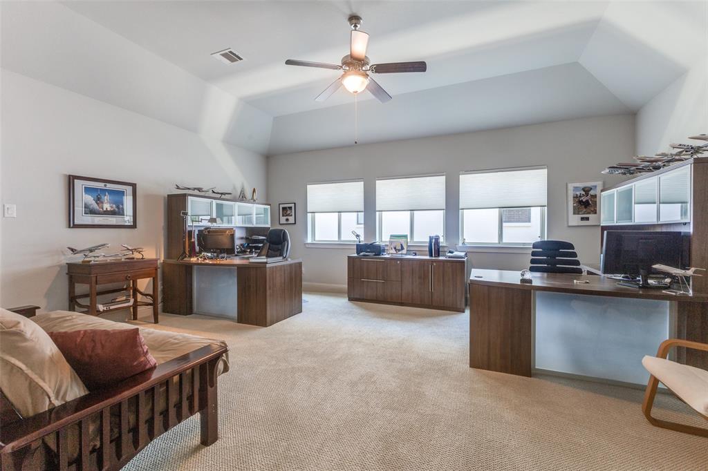 4008 North Cresthaven Road Dallas, TX 75209 - Photo 26 of 37 a living room with furniture and kitchen view
