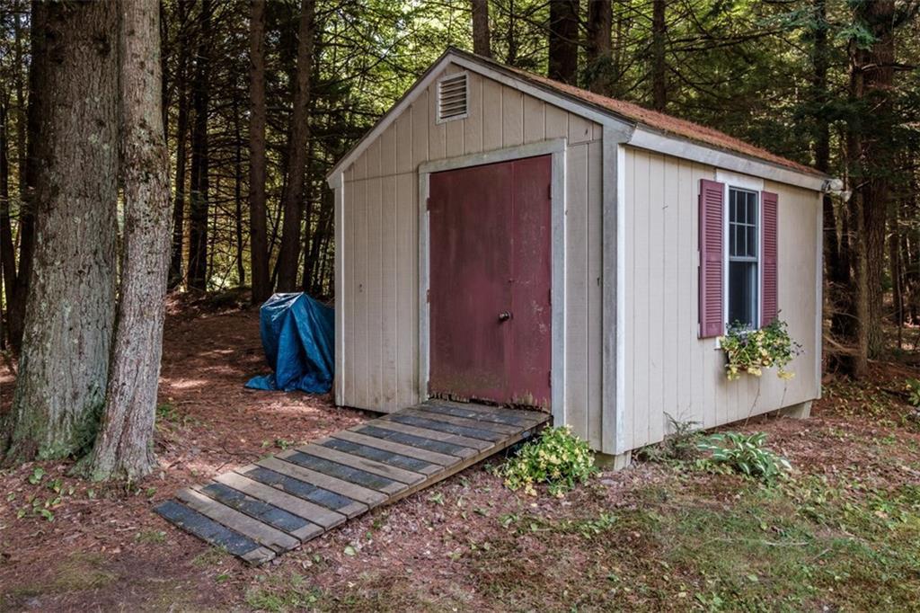 55 Woodland Road Durham, ME 04222 - Photo 28 of 29 The large shed behind the house...