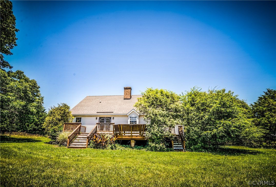 9025 Beach Road Chesterfield, VA 23838 - Photo 5 of 25 a view of a house with a big yard