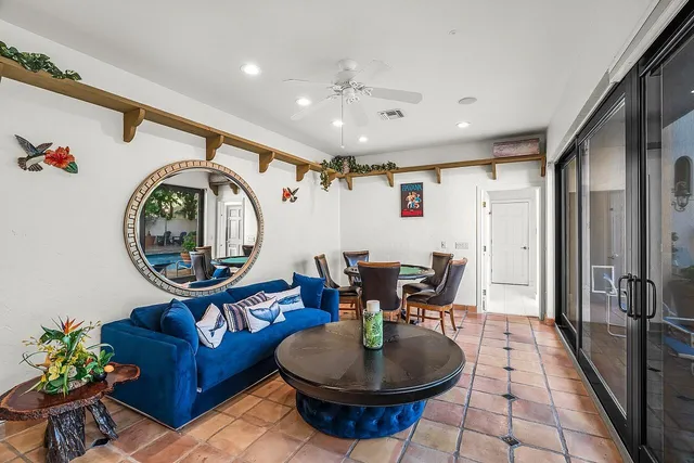 a view of a chairs in the yard