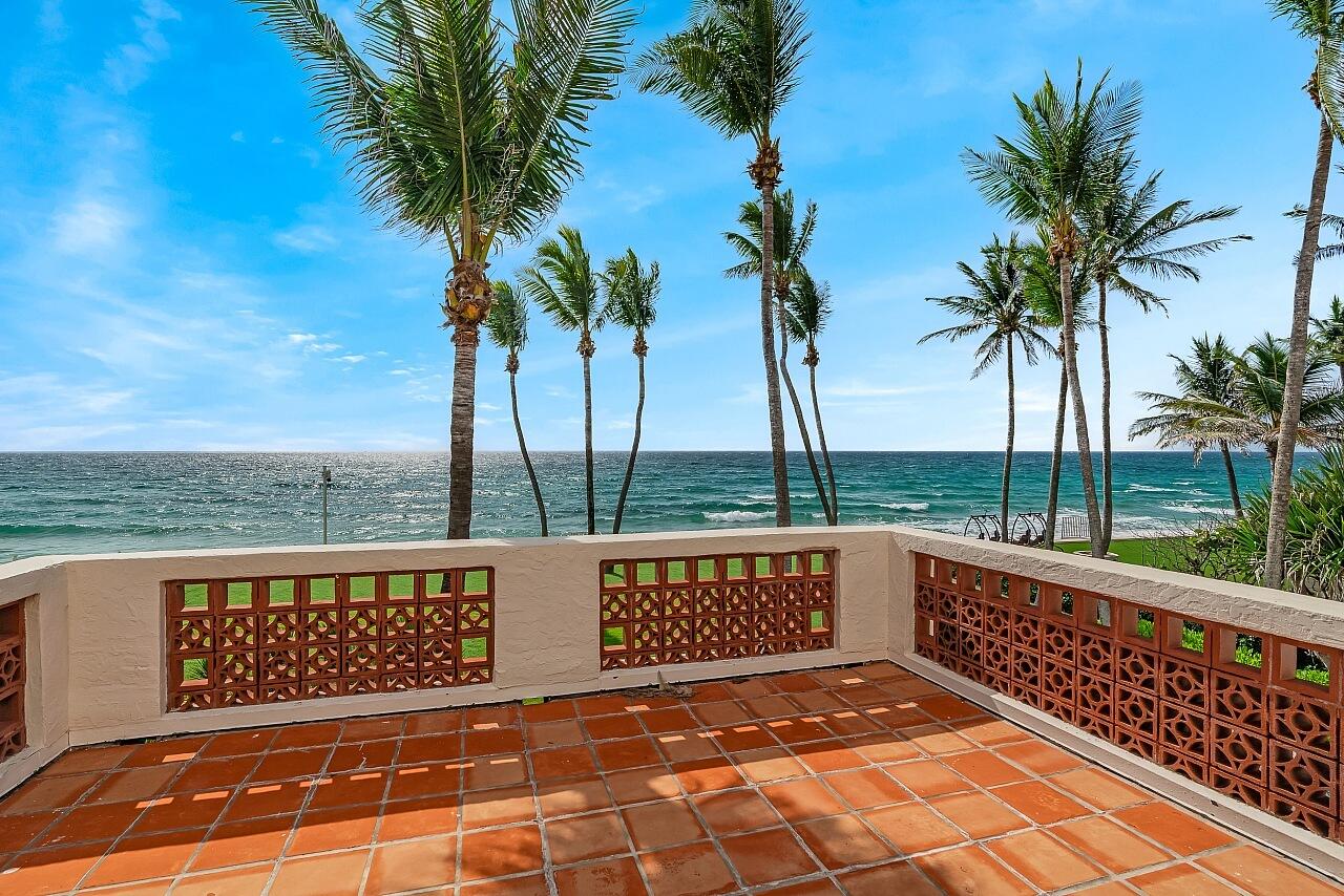 1 Ocean Lane Manalapan, FL 33462 - Photo 62 of 95 Master Bedroom Balcony