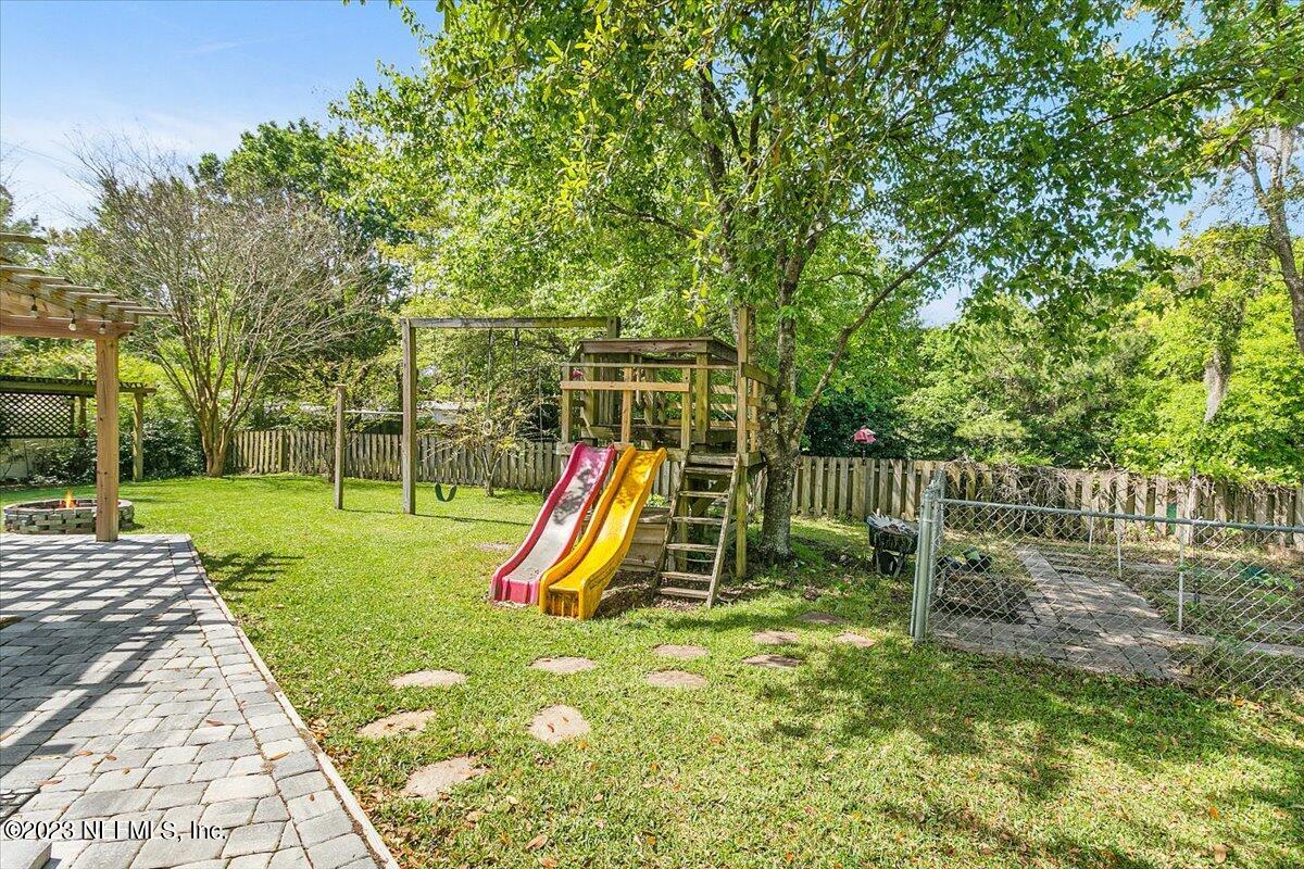 776 Constitution Place Macclenny, FL 32063 - Photo 21 of 30 a view of a park with a slide