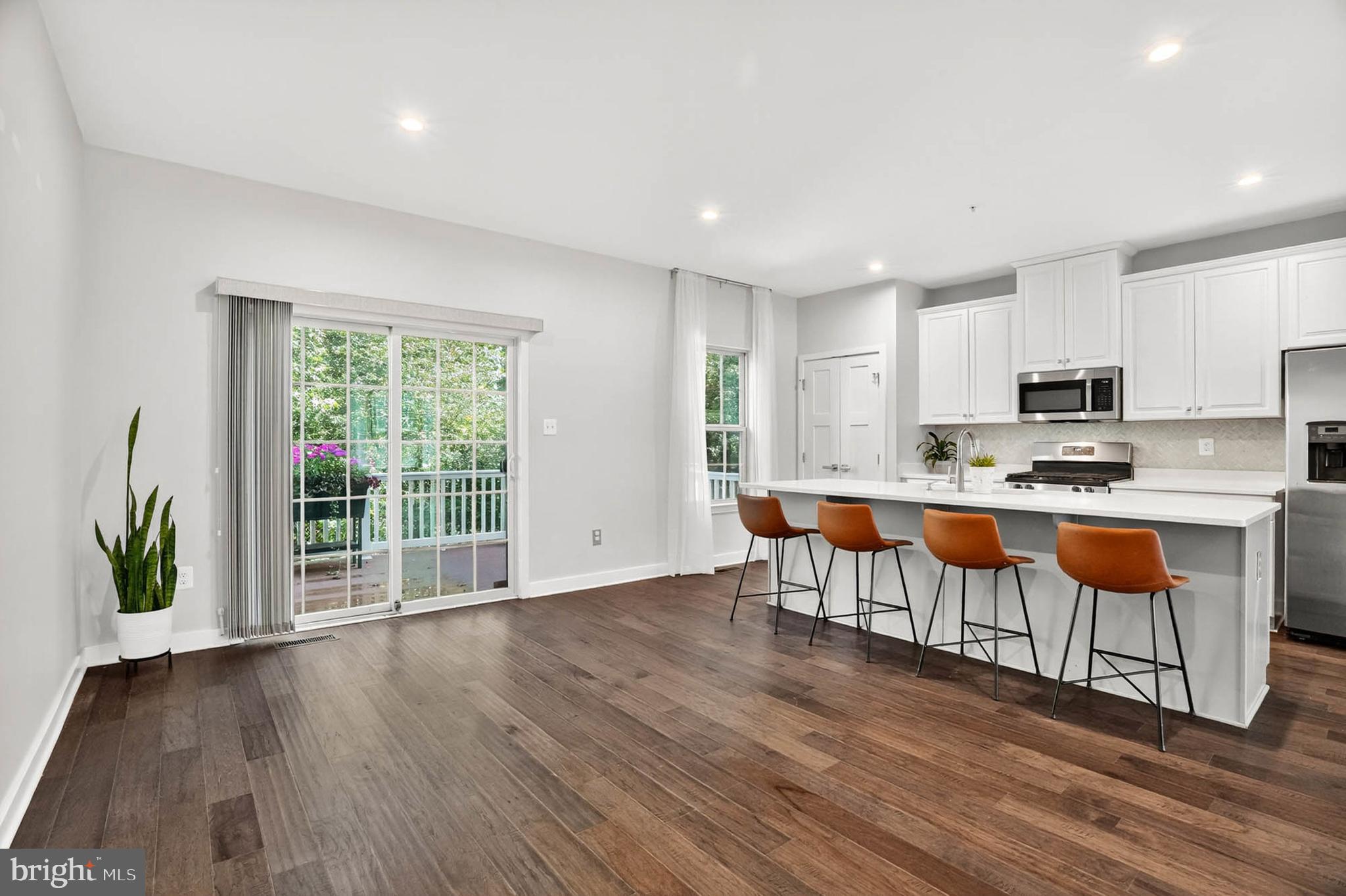 2716 Fredericksburg Road Hanover, MD 21076 - Photo 9 of 36 Expansive kitchen w/ breakfast room & deck access
