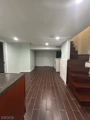 a view of kitchen and utility room