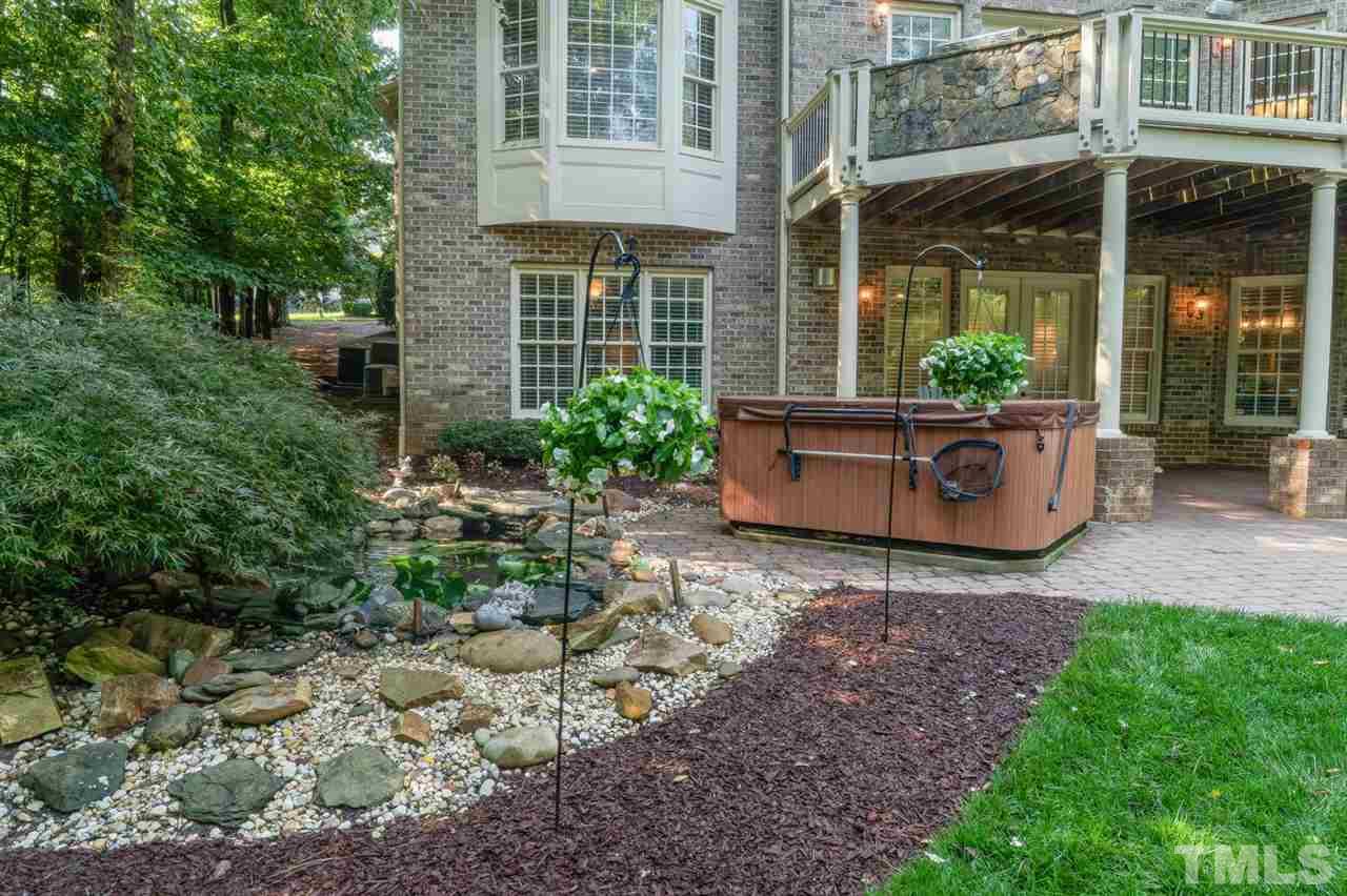 1317 Caistor Lane Raleigh, NC 27614 - Photo 17 of 22 The deck and patio below are two options for grilling out and entertaining. The built-in gas grill conveys.