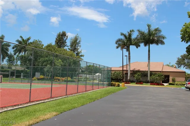 a view of a park with a park