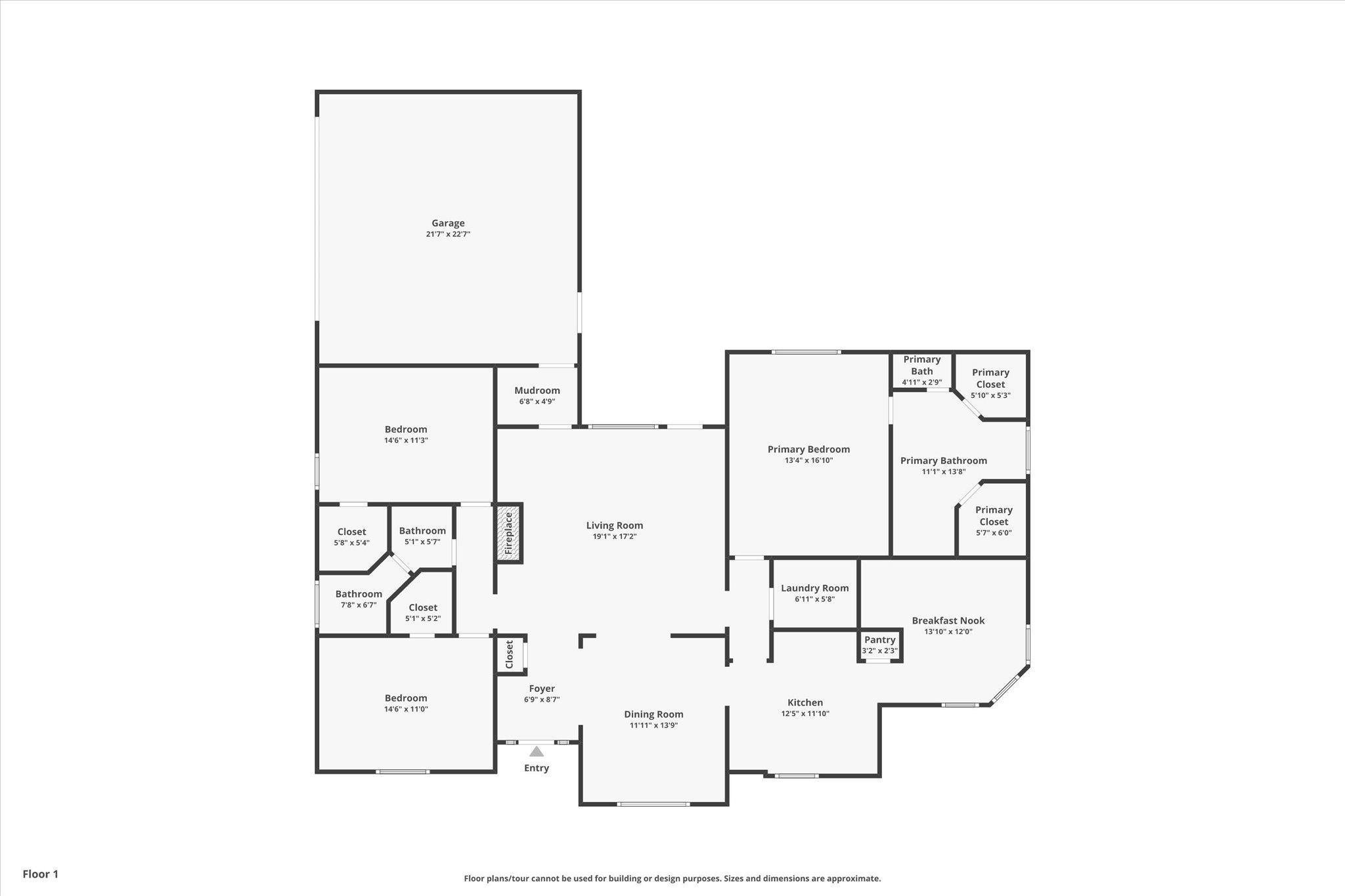 1561 William Dunn Way Mobile, AL 36695 - Photo 28 of 28 Floor plan
