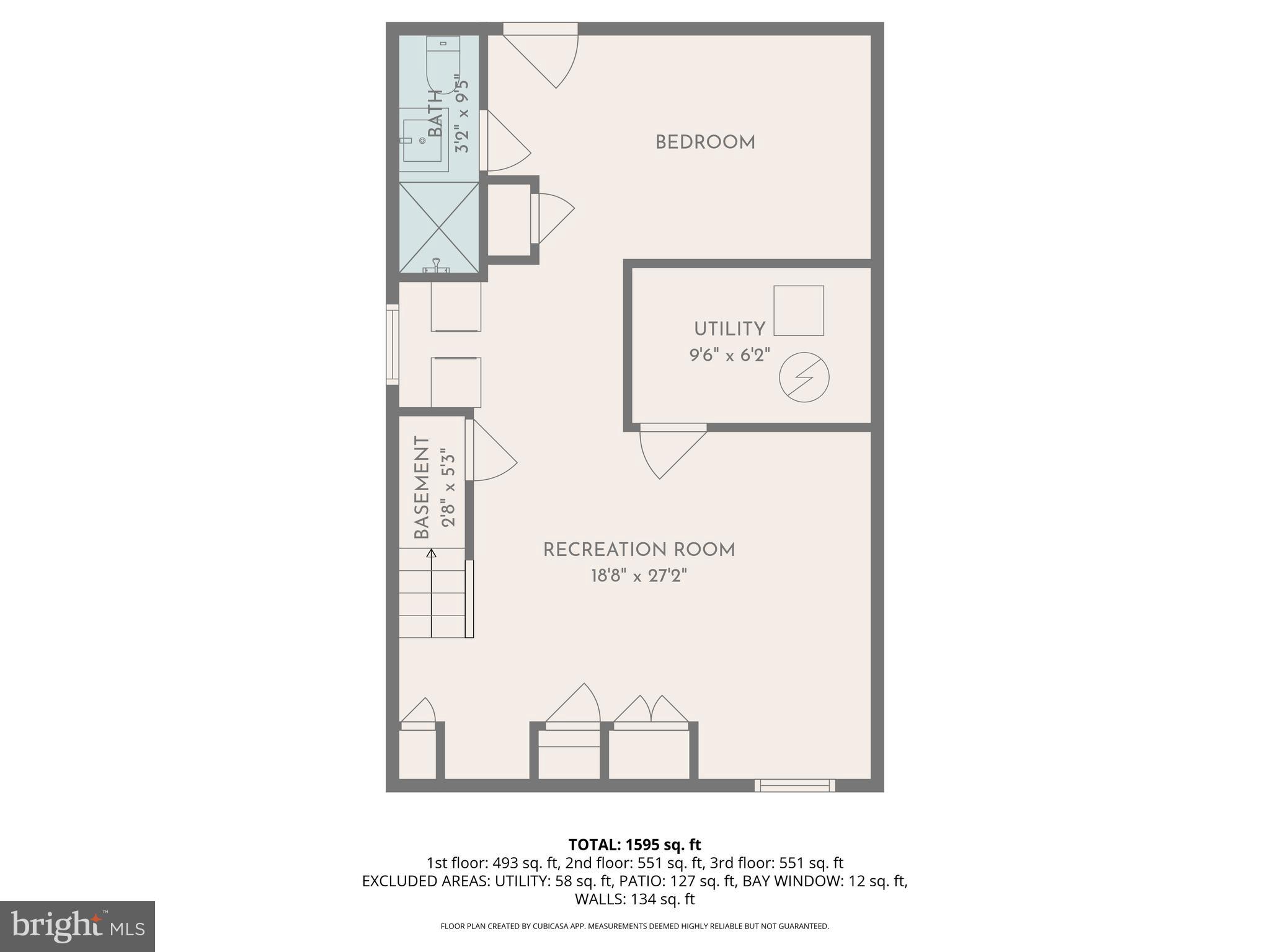 214 Overbrook Road Baltimore, MD 21212 - Photo 34 of 35 Lower Level Floorplan