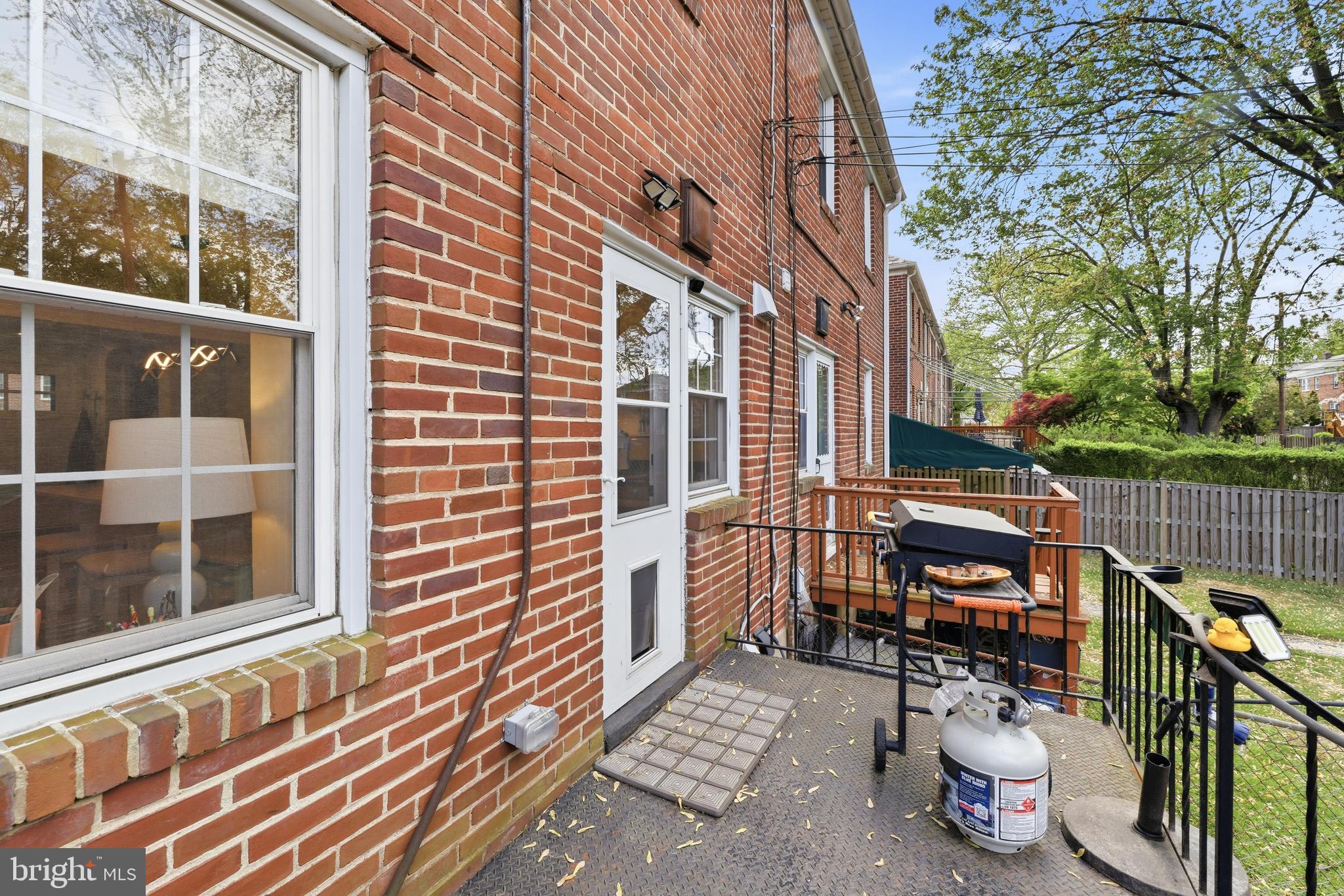 214 Overbrook Road Baltimore, MD 21212 - Photo 21 of 35 Back Porch overlooks great yard