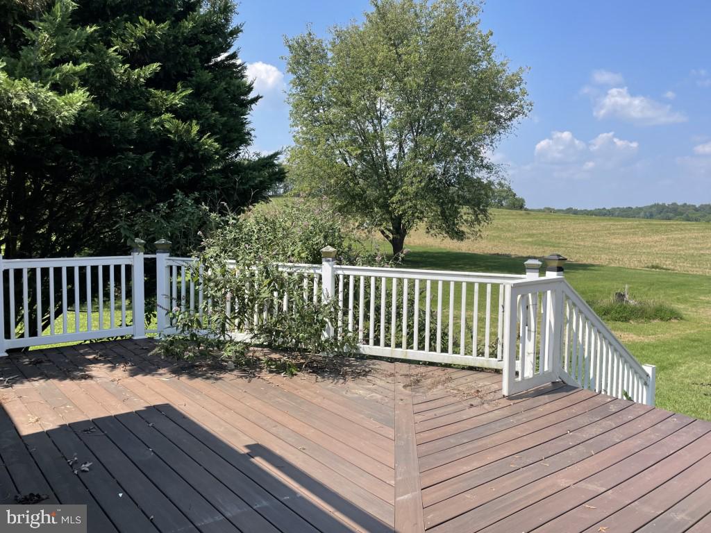 7622 Neck Road Williamsport, MD 21795 - Photo 18 of 55 REAR DECK W/ACCESS FROM FAMILY ROOM AND PRIMARY BR