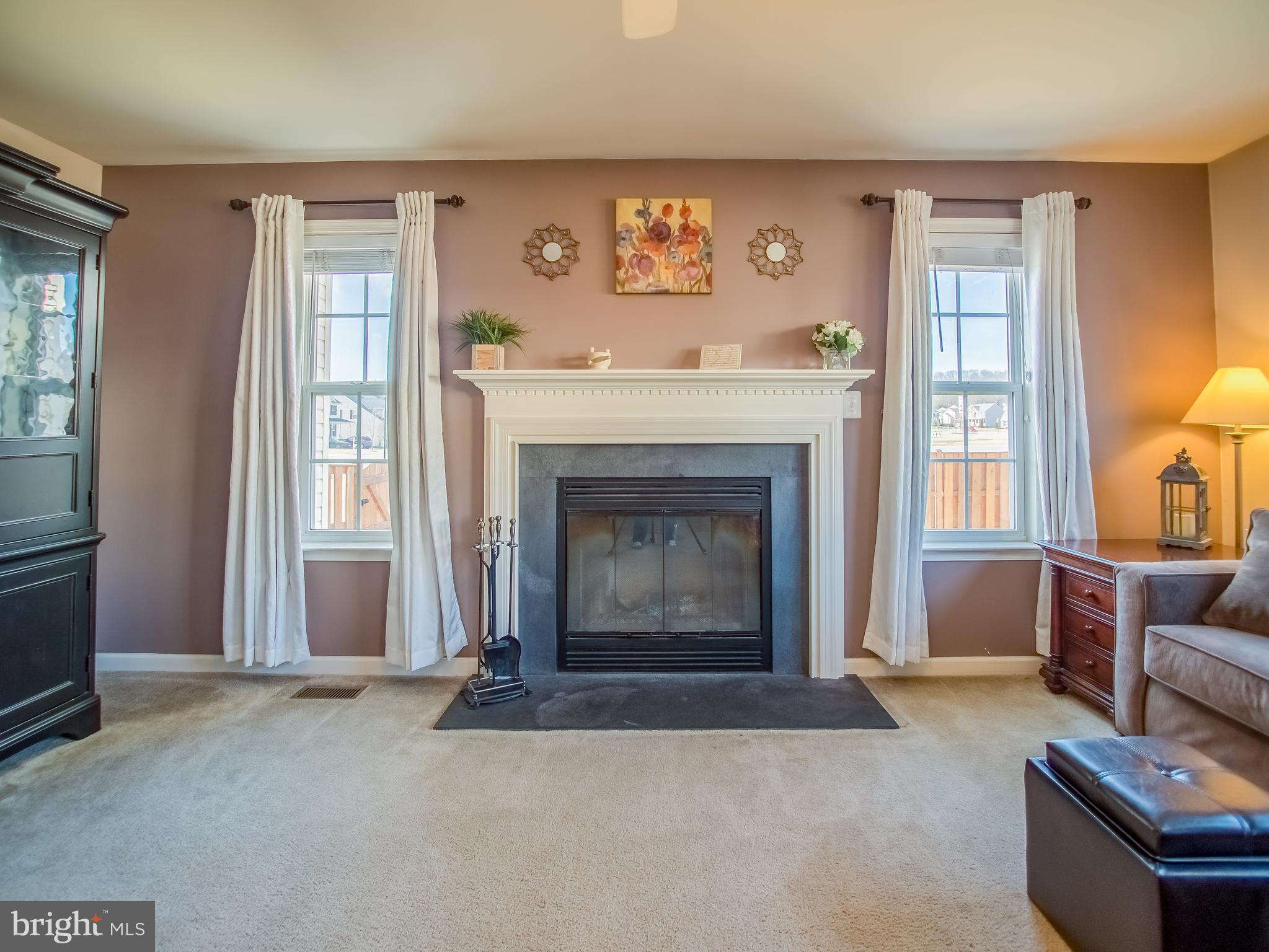 1699 Conrads Ferry Drive Point of Rocks, MD 21777 - Photo 7 of 30 a living room with furniture and a fireplace