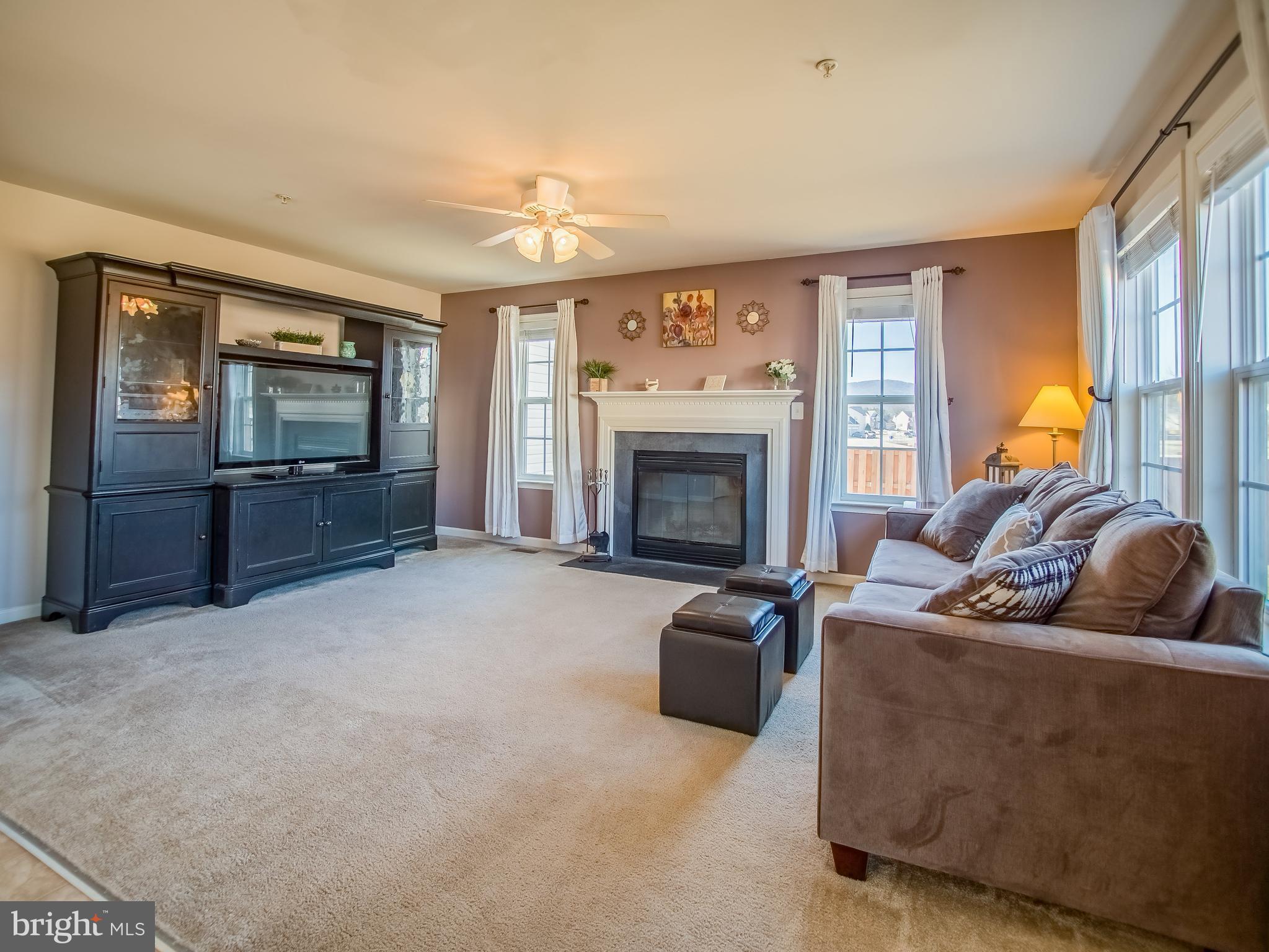 1699 Conrads Ferry Drive Point of Rocks, MD 21777 - Photo 9 of 30 a living room with furniture and a fireplace