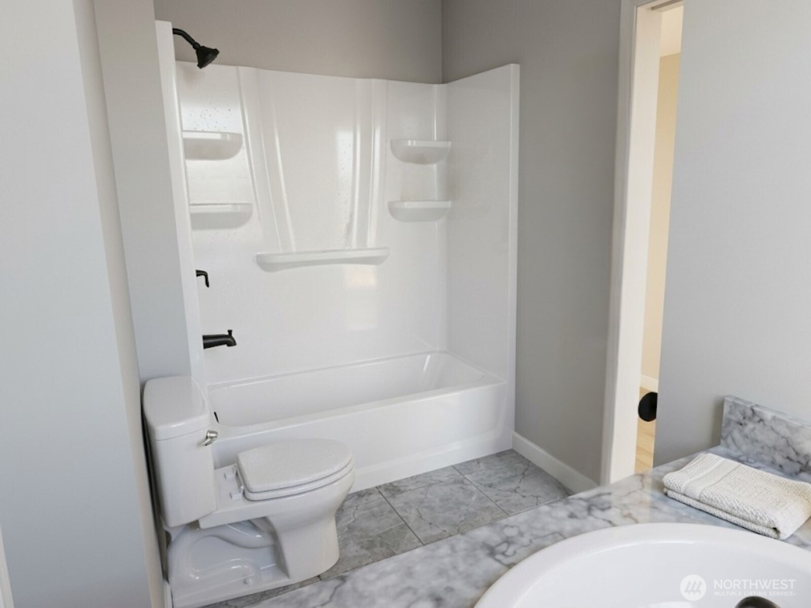 3 Endor Heights Vader, WA 98593 - Photo 11 of 15 a bathroom with a toilet and a bathtub