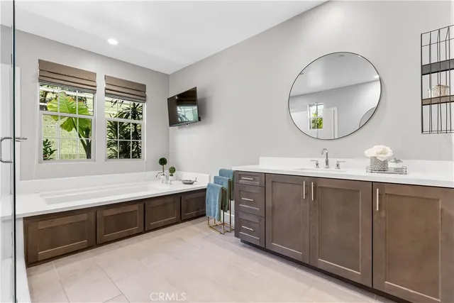 a view of swimming pool with a backyard