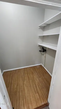 a view of wooden floor