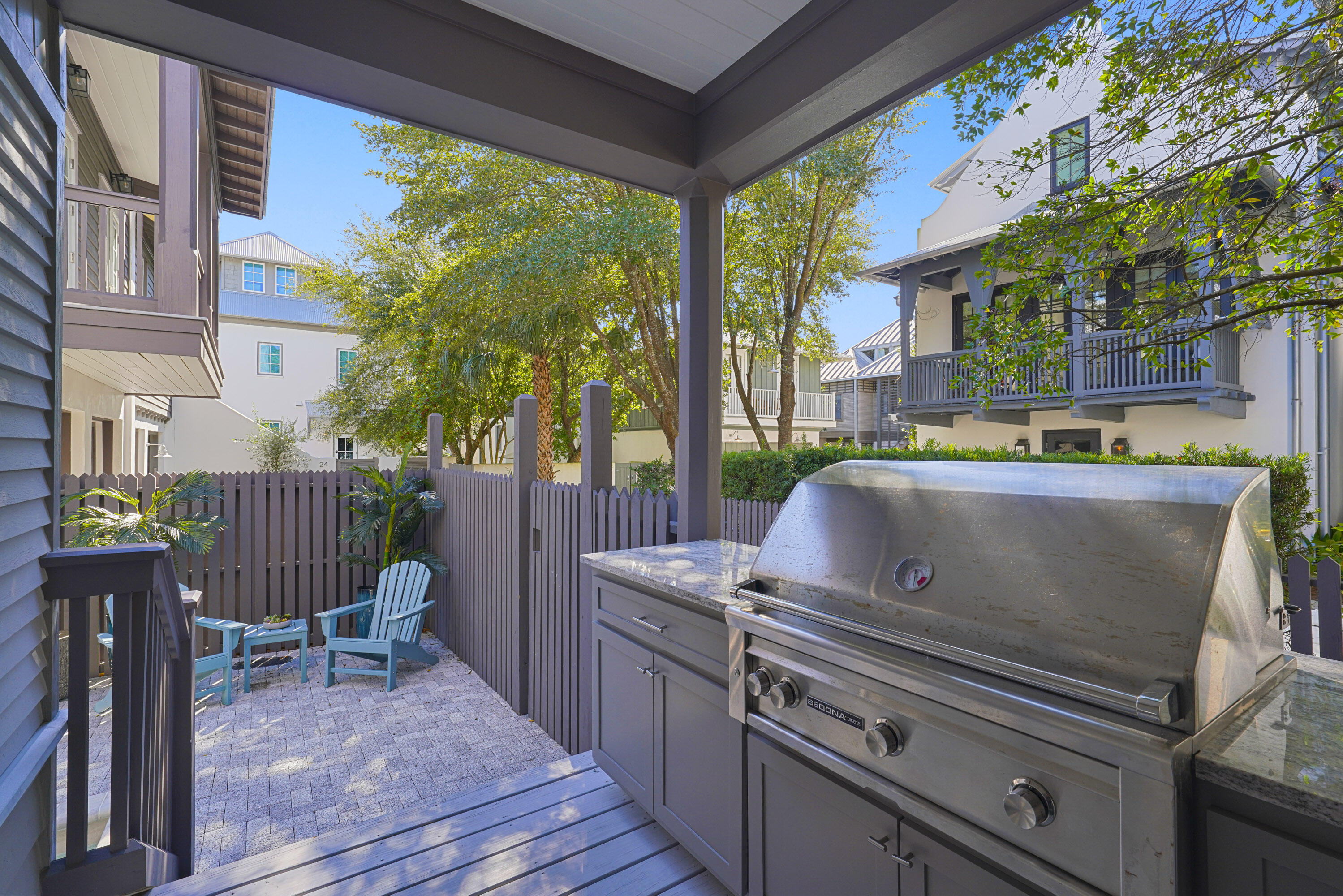 25 St George's Lane Inlet Beach, FL 32461 - Photo 52 of 56 Summer kitchen