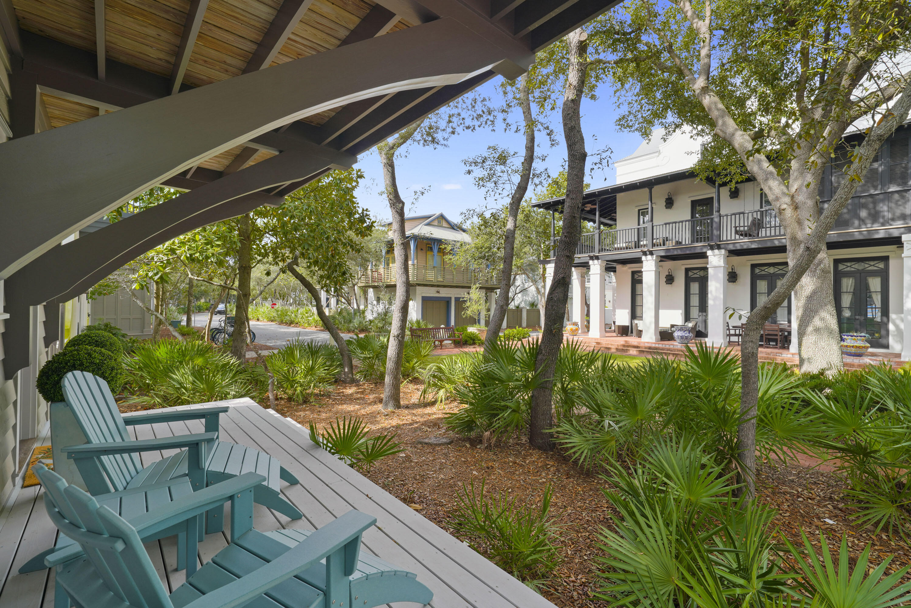 25 St George's Lane Inlet Beach, FL 32461 - Photo 53 of 54 a view of a chairs and table in the balcony