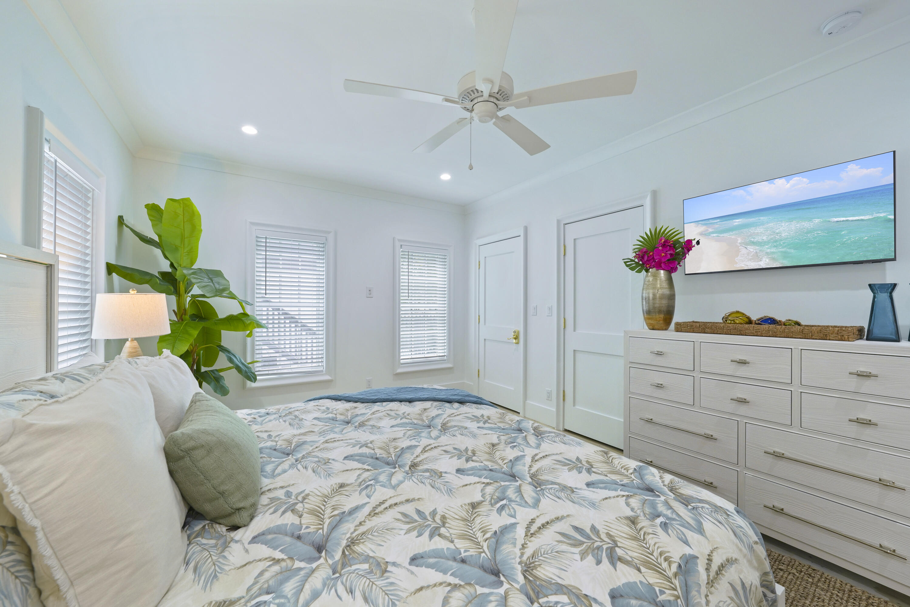 25 St George's Lane Inlet Beach, FL 32461 - Photo 9 of 54 a bedroom with a bed and a dresser