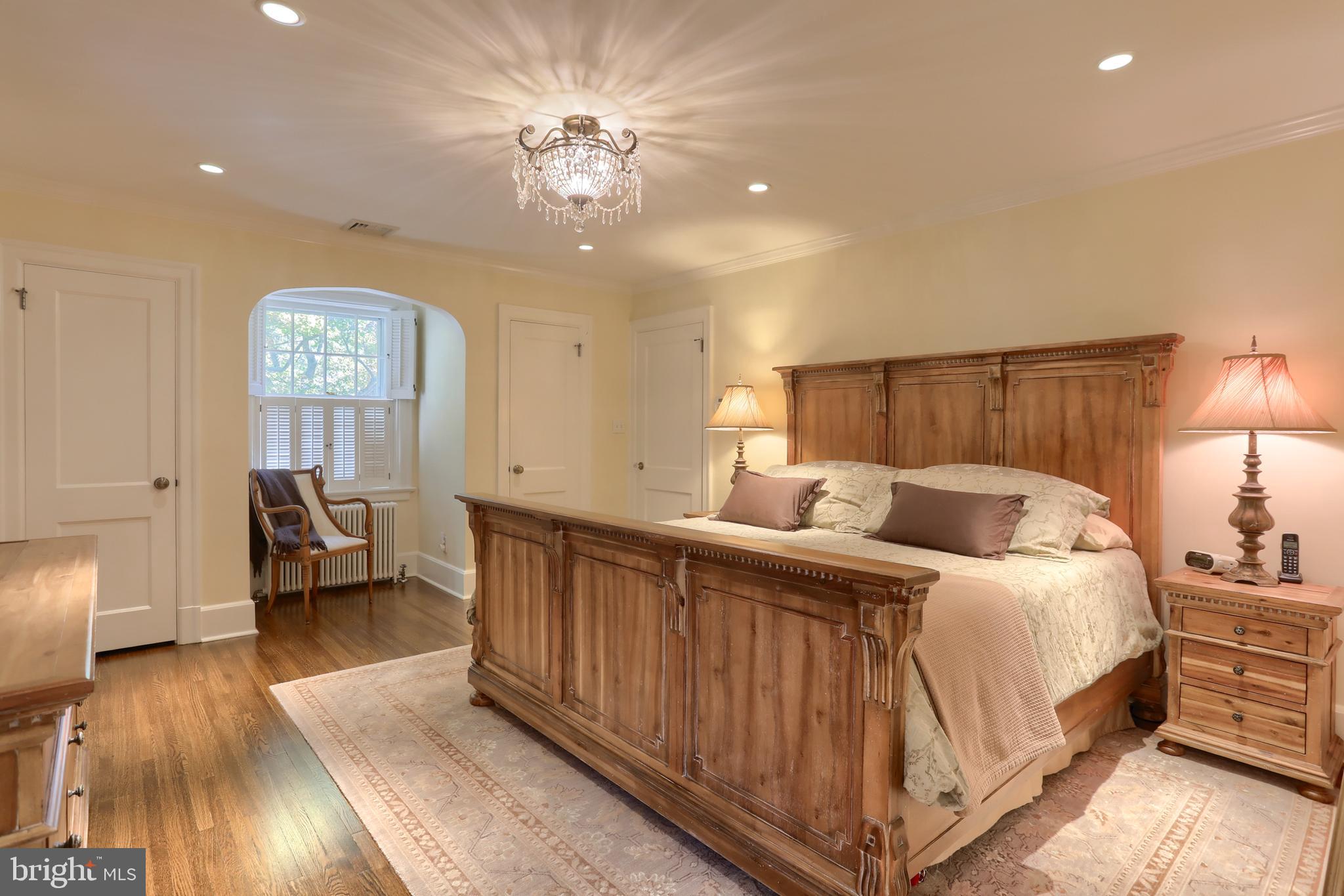 118 Elm Avenue Hershey, PA 17033 - Photo 23 of 54 a spacious bedroom with a bed and a couch