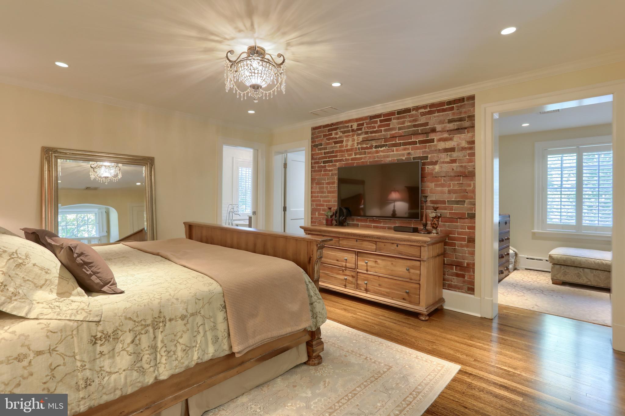 118 Elm Avenue Hershey, PA 17033 - Photo 25 of 54 a bedroom with a bed and a television