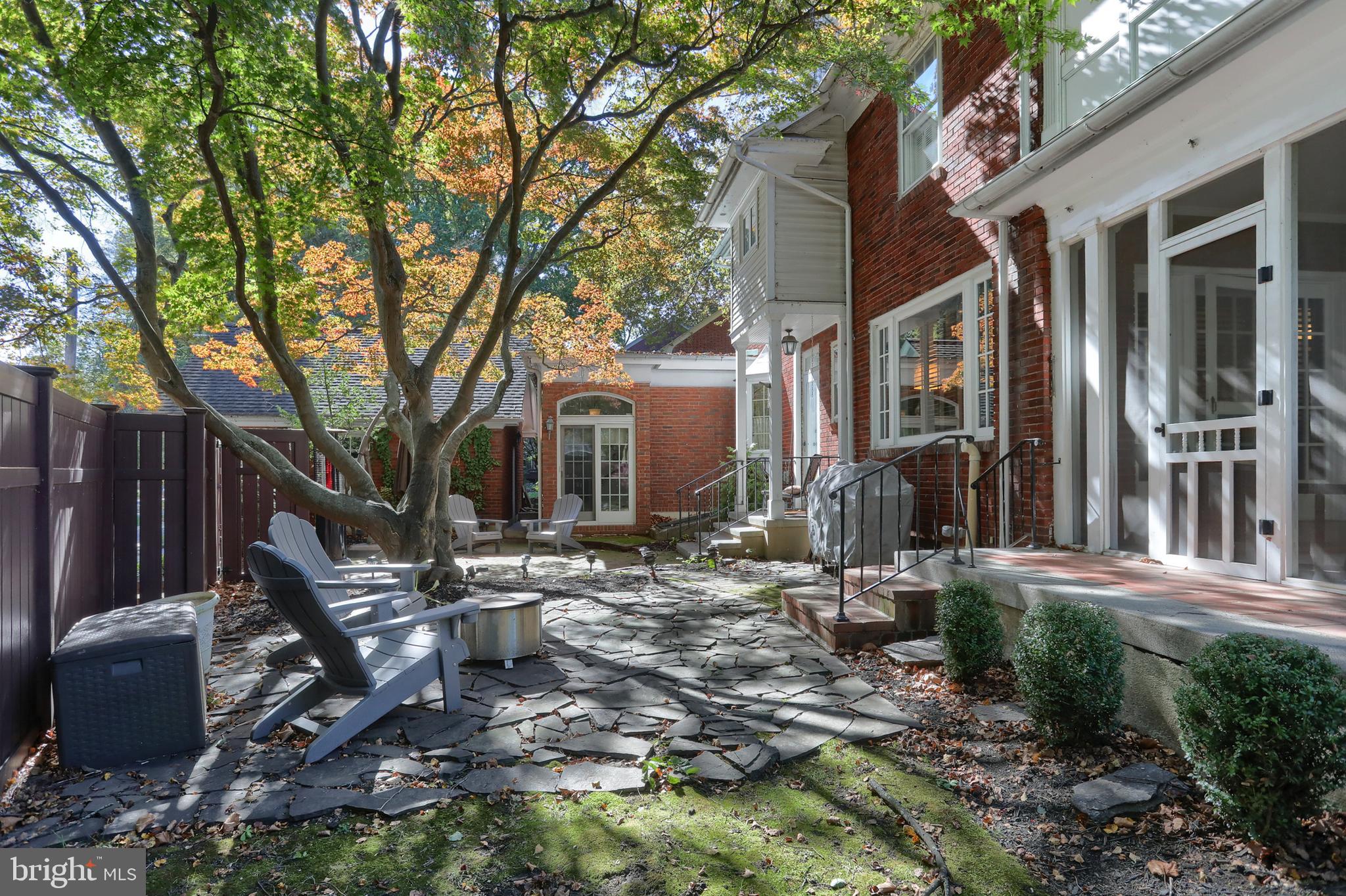 118 Elm Avenue Hershey, PA 17033 - Photo 46 of 54 a backyard of a house with outdoor seating