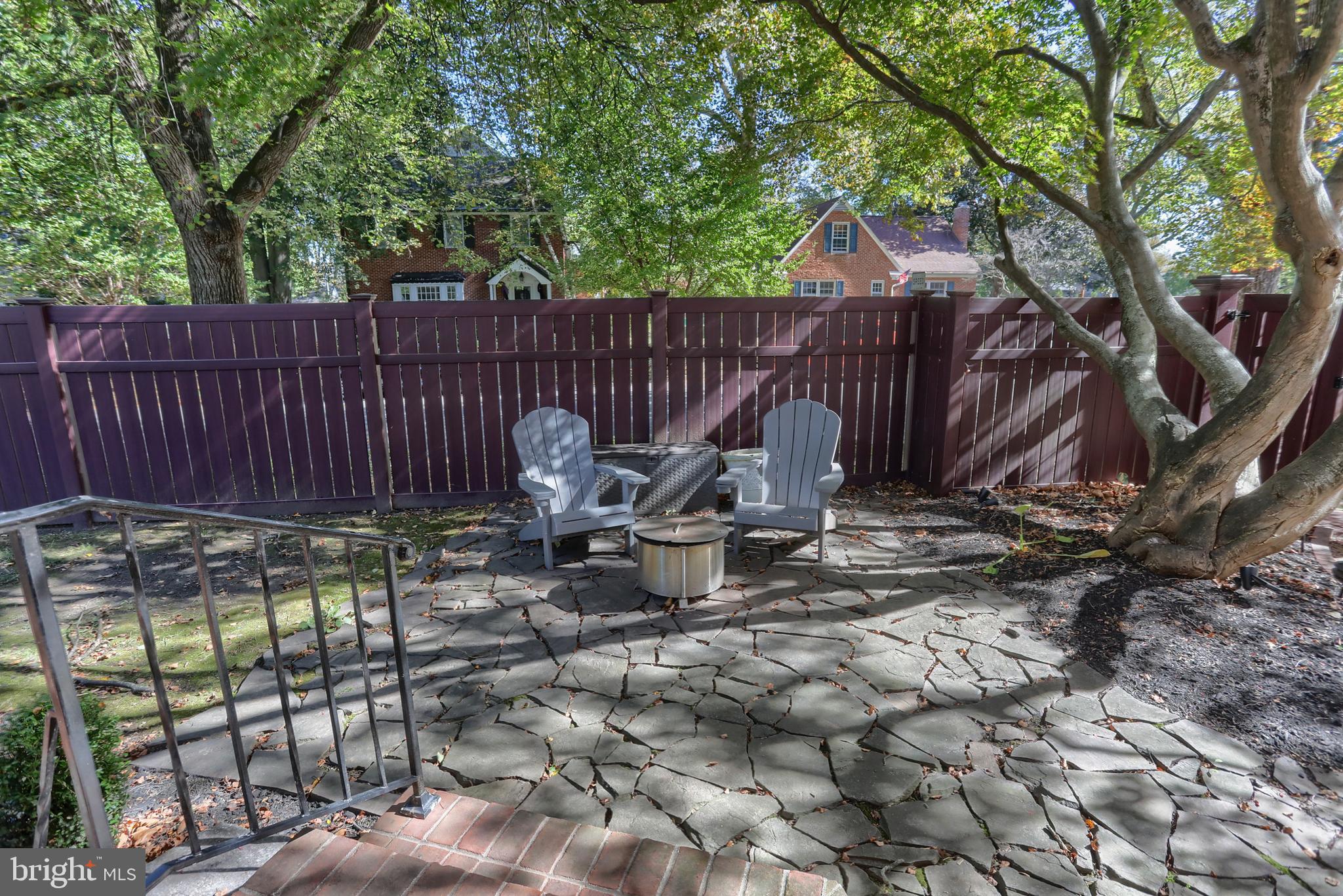 118 Elm Avenue Hershey, PA 17033 - Photo 51 of 54 a view of a backyard with a patio and outdoor seating