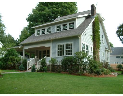 7 Dee Road Lexington, MA 02420 - Photo 1 of 12 a view of a house with backyard and garden