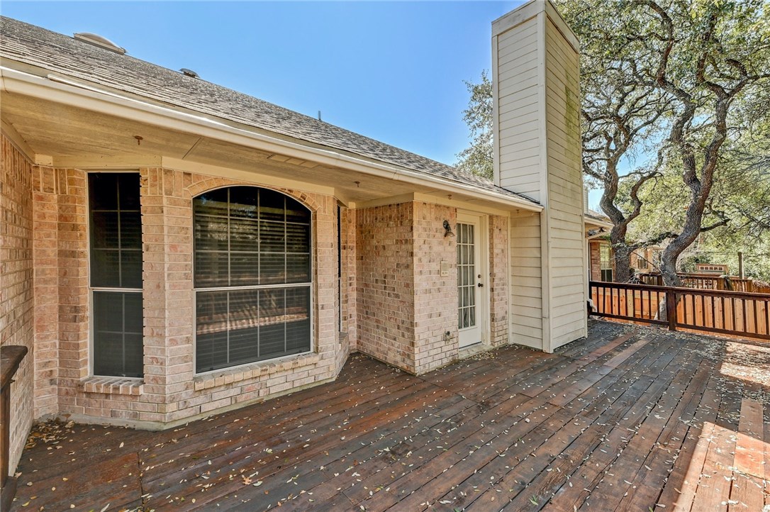 9404 Temecula Pass Austin, TX 78717 - Photo 26 of 31 Large deck for entertaining or relaxing!