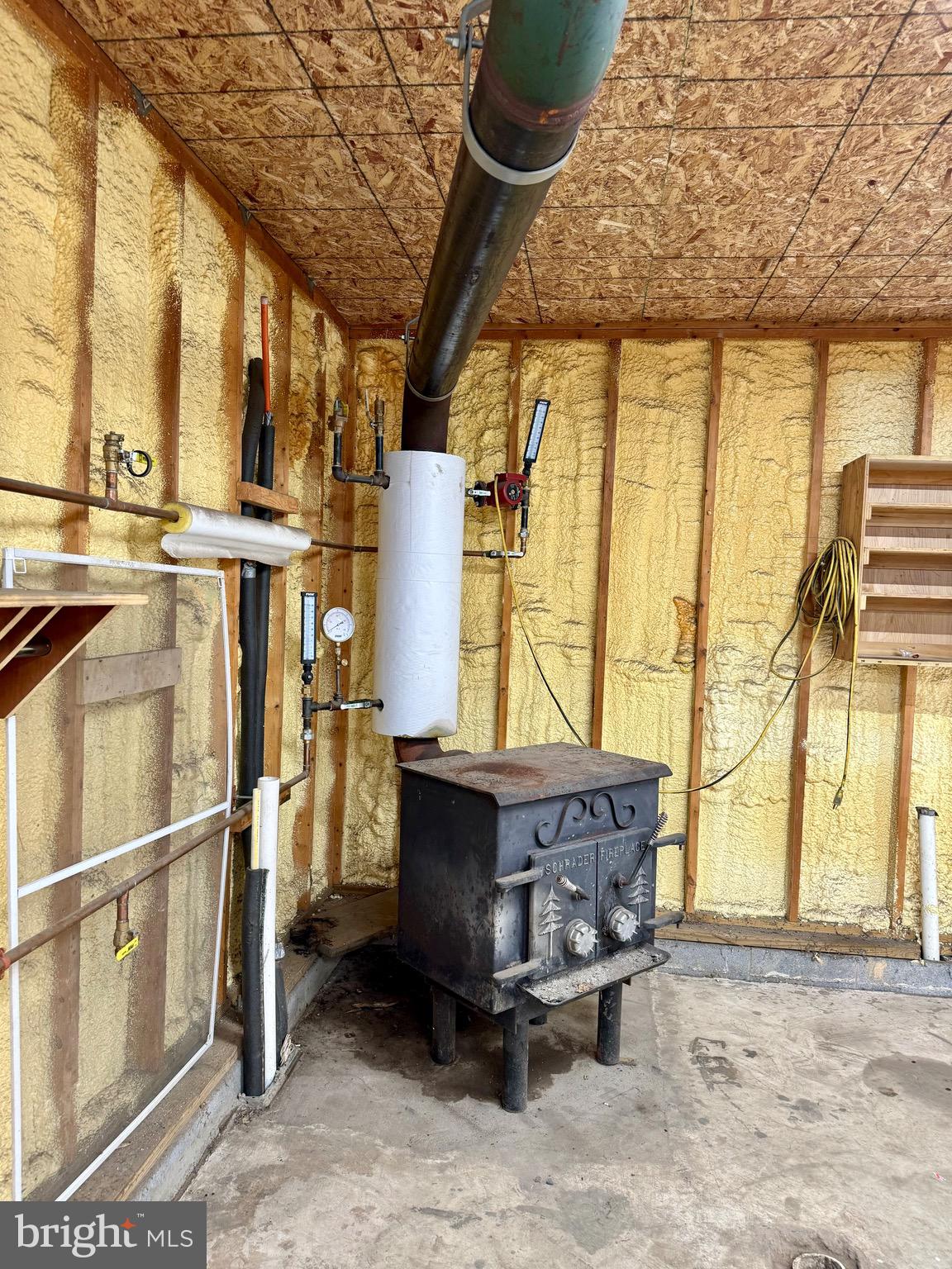 3804 Pious Ridge Road Berkeley Springs, WV 25411 - Photo 63 of 68 detached garage-wood stove can heat radiant floor