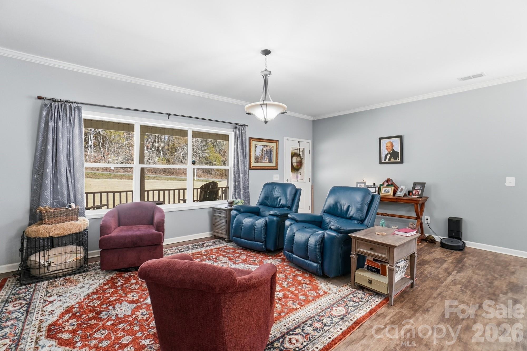 4363 Grace Church Road Newton, NC 28658 - Photo 12 of 30 a living room with furniture and a large window