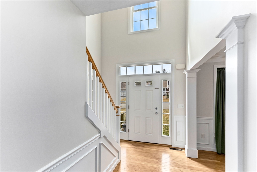55 Oldfield Road Bridgewater, MA 02324 - Photo 21 of 35 a view of an entryway with wooden floor
