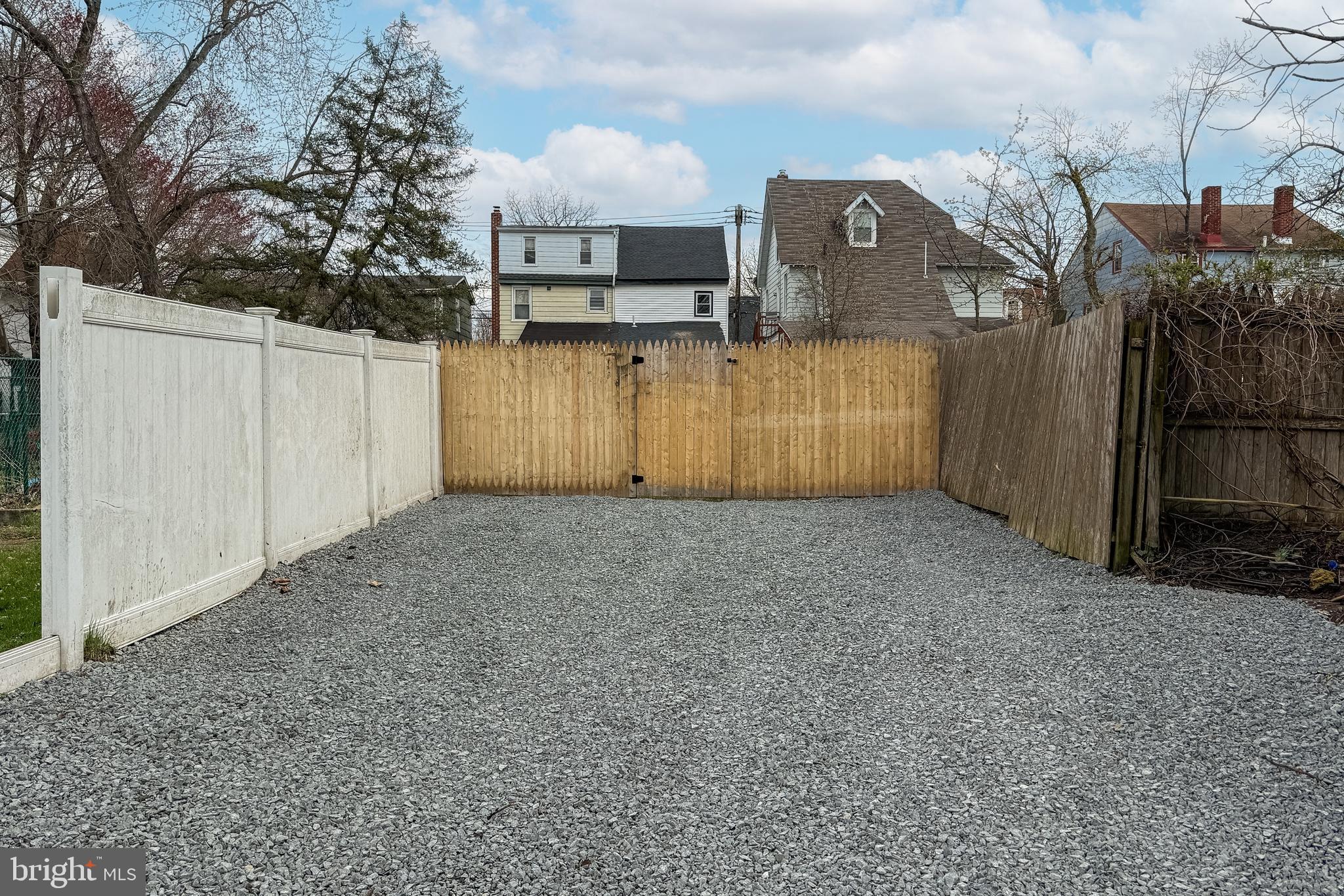 50 Pine Street Mount Holly, NJ 08060 - Photo 27 of 32 Stone Driveway in Rear of Home