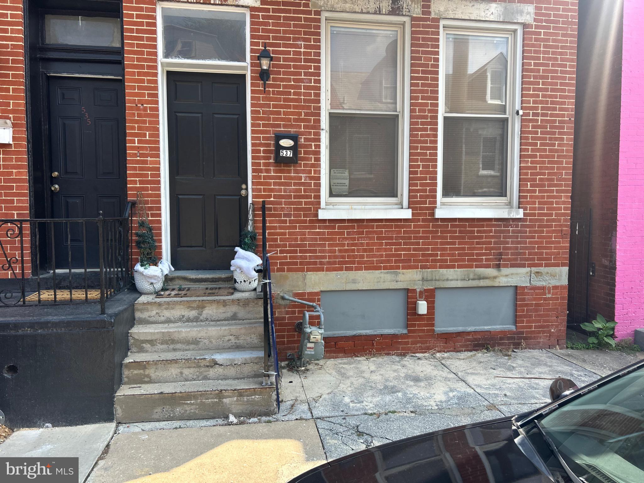 537 South Duke Street York, PA 17401 - Photo 4 of 17 a front view of a house with stairs