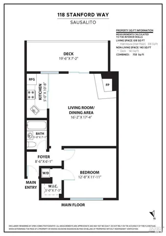 $430,000 | 118 Stanford Way, Sausalito, CA 94965