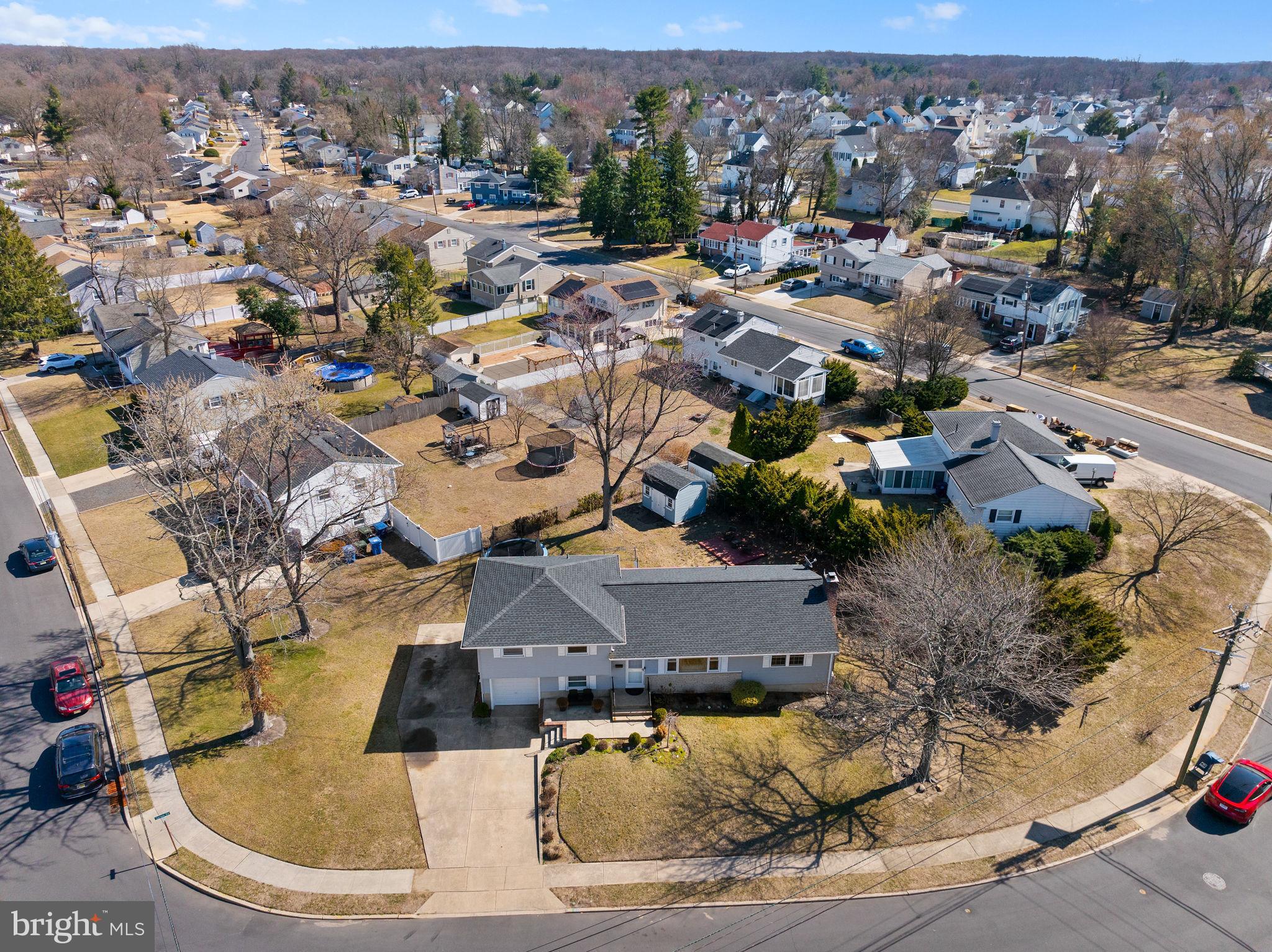 19 Spruce Road Burlington, NJ 08016 - Photo 26 of 27 an aerial view of residential houses with outdoor space