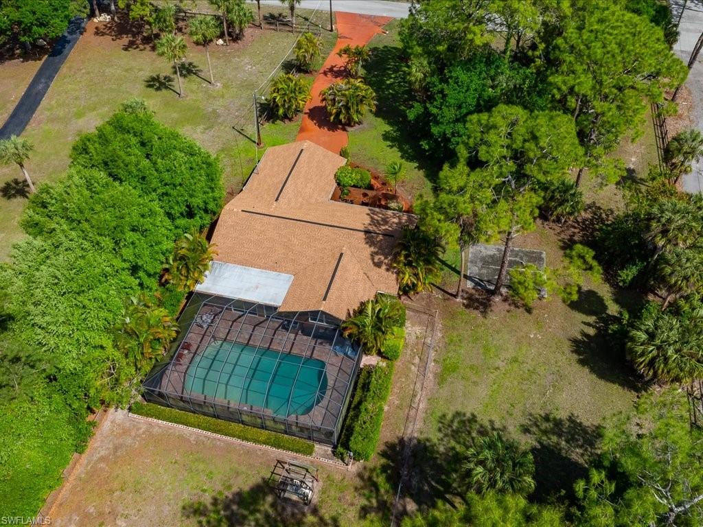 3890 27th Avenue Southwest Naples, FL 34117 - Photo 30 of 38 an aerial view of garden space