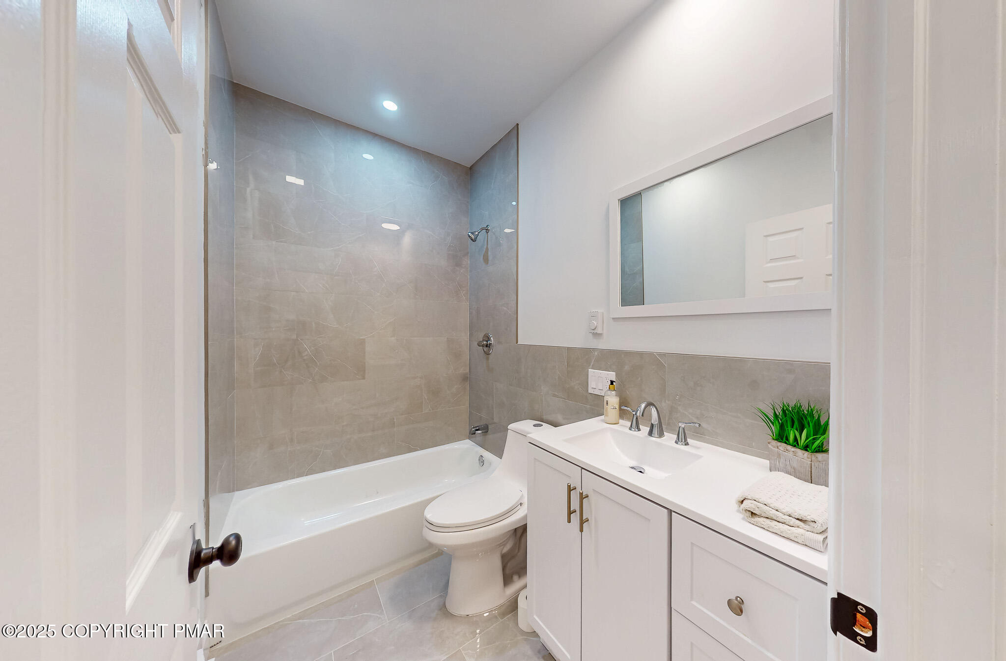 269 Stafford Drive Bushkill, PA 18324 - Photo 24 of 42 a bathroom with a sink a toilet and shower