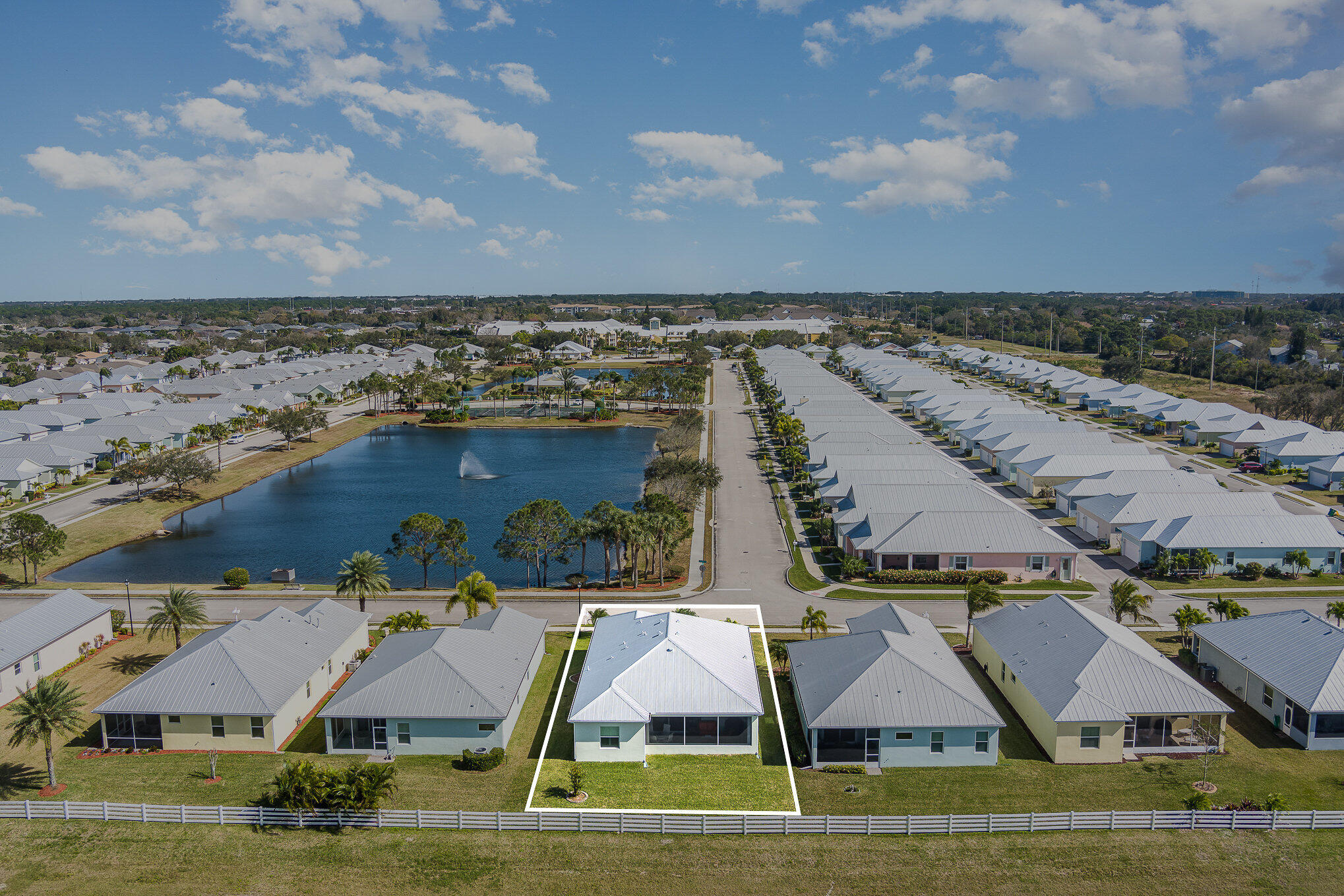 3750 Alamanda Key Drive Melbourne, FL 32901 - Photo 53 of 86 an aerial view of house with yard and mountain view in back