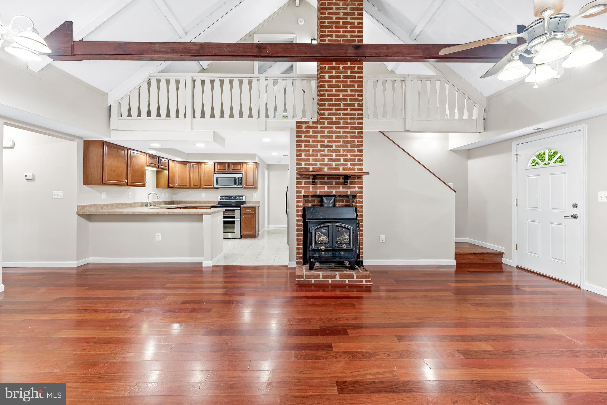 11432 Rawhide Road Lusby, MD 20657 - Photo 15 of 32 Brick Fireplace