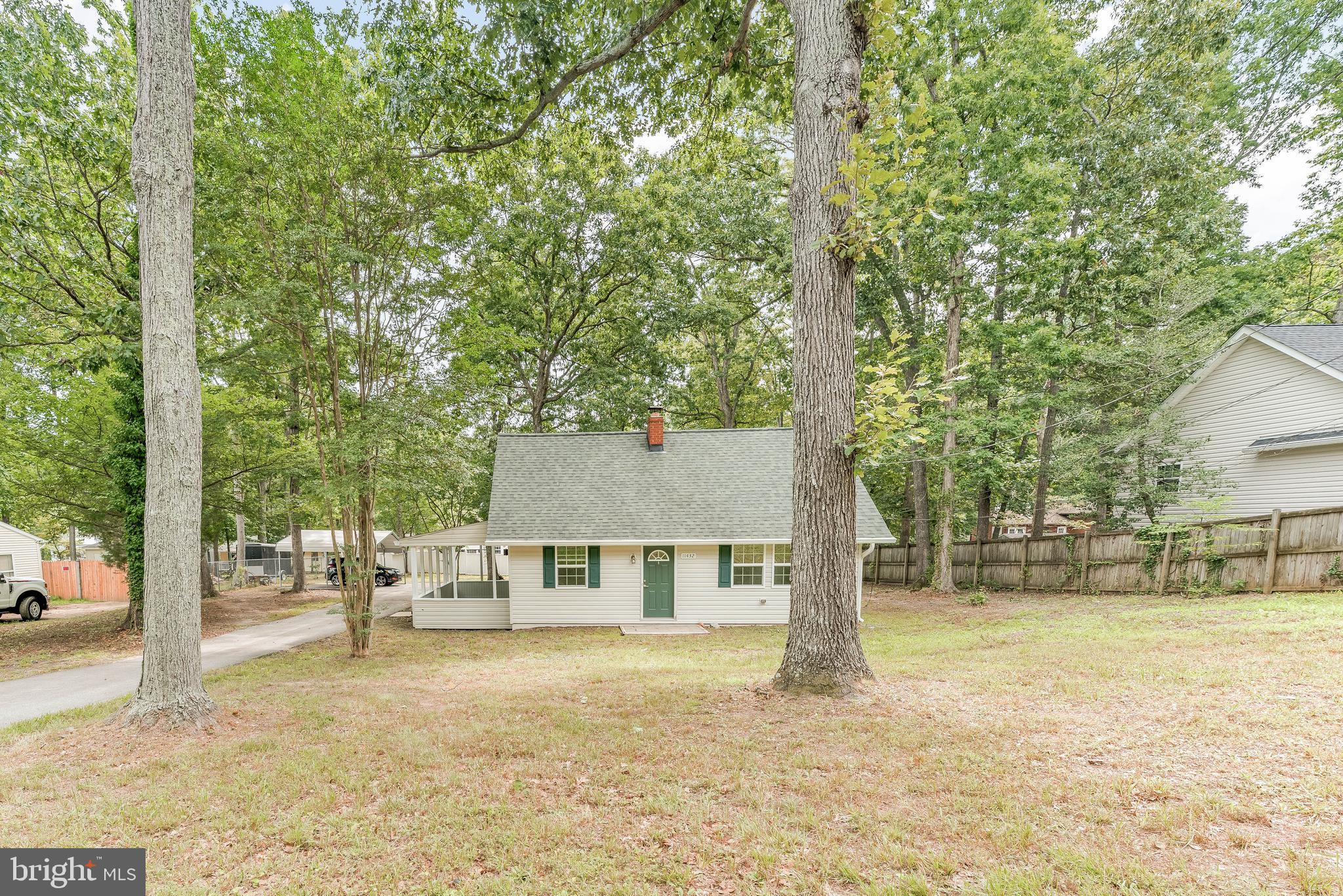 11432 Rawhide Road Lusby, MD 20657 - Photo 2 of 32 Shaded Flat Front Yard