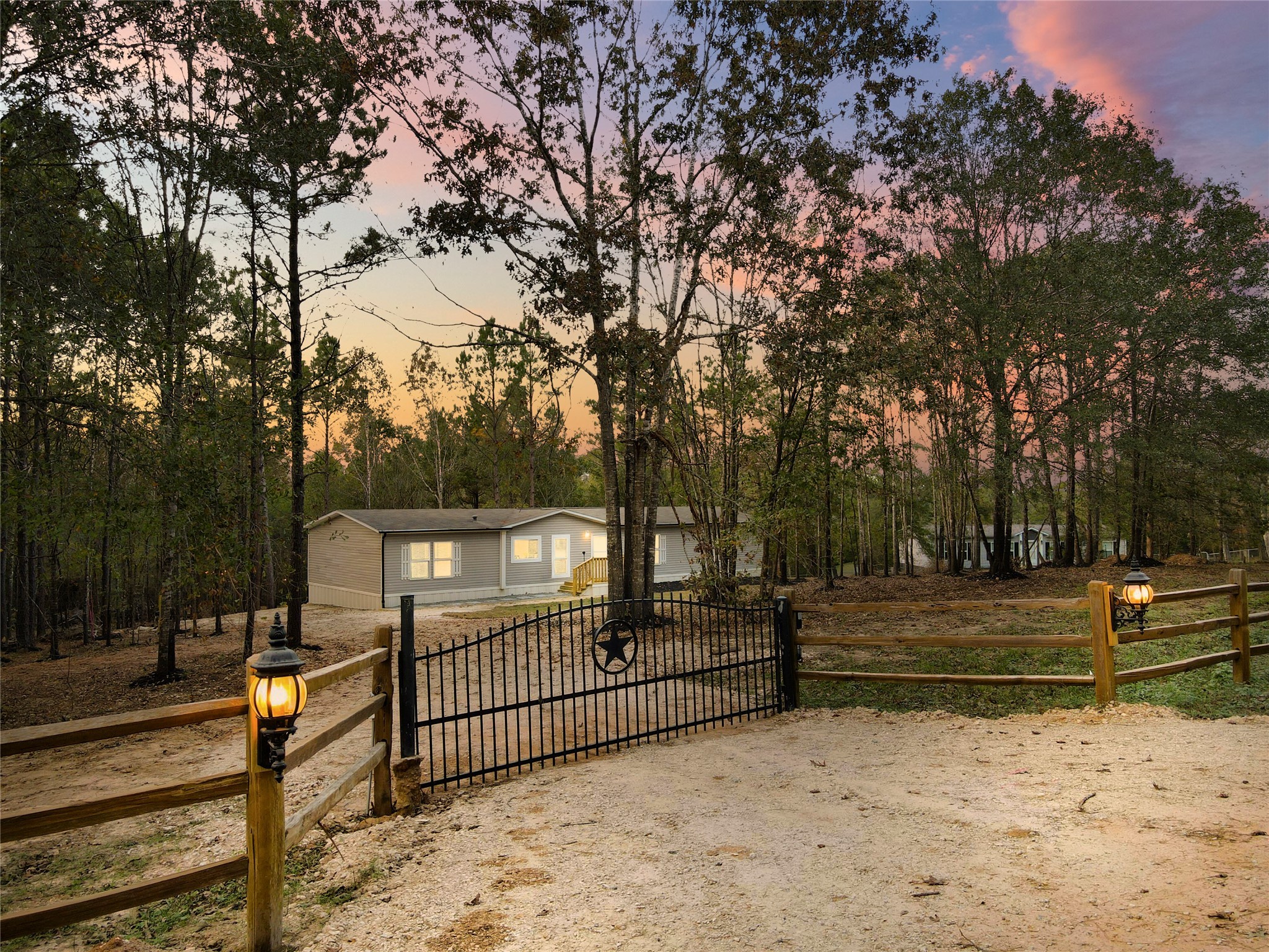 a view of park bench