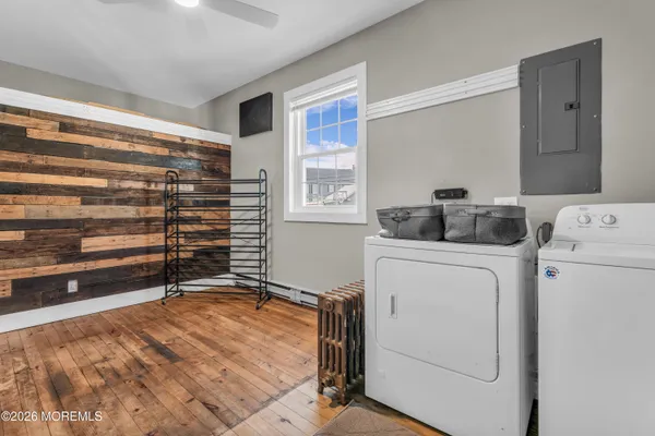 a room with storage and utility