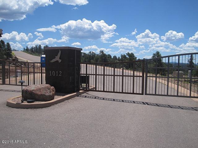 1003 West Falcon Lookout Lane, Unit 11 Payson, AZ 85541 - Photo 16 of 17 a view of a house with a yard