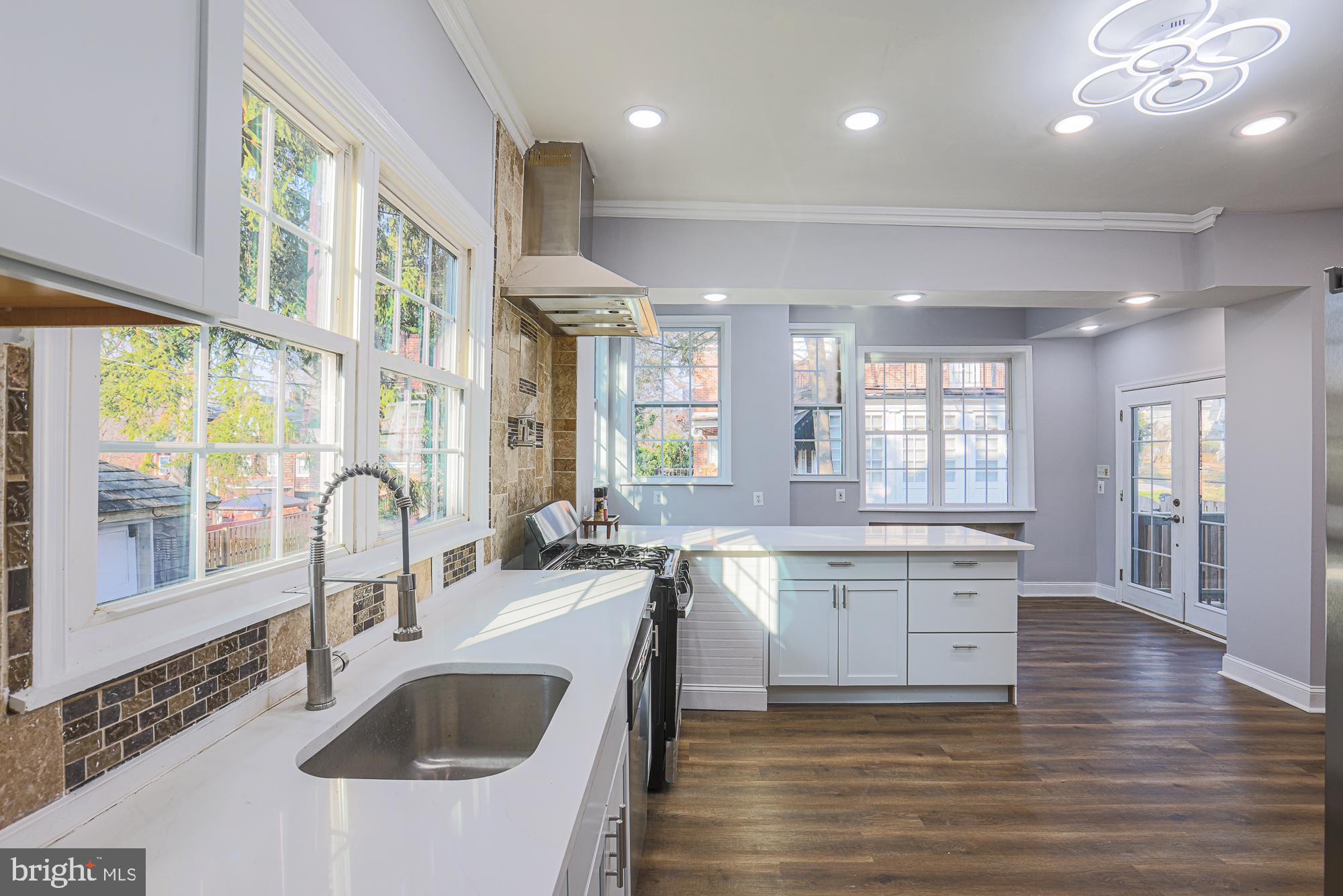2606 Queen Anne Road Baltimore, MD 21216 - Photo 12 of 92 Bright and airy modern kitchen space.