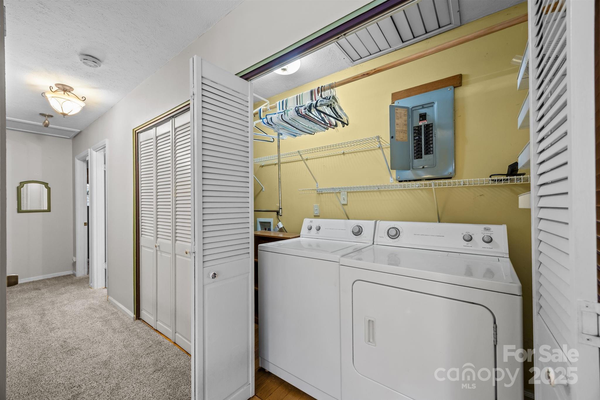 3228 Sweeten Creek Road Asheville, NC 28803 - Photo 35 of 48 a utility room with dryer and washer